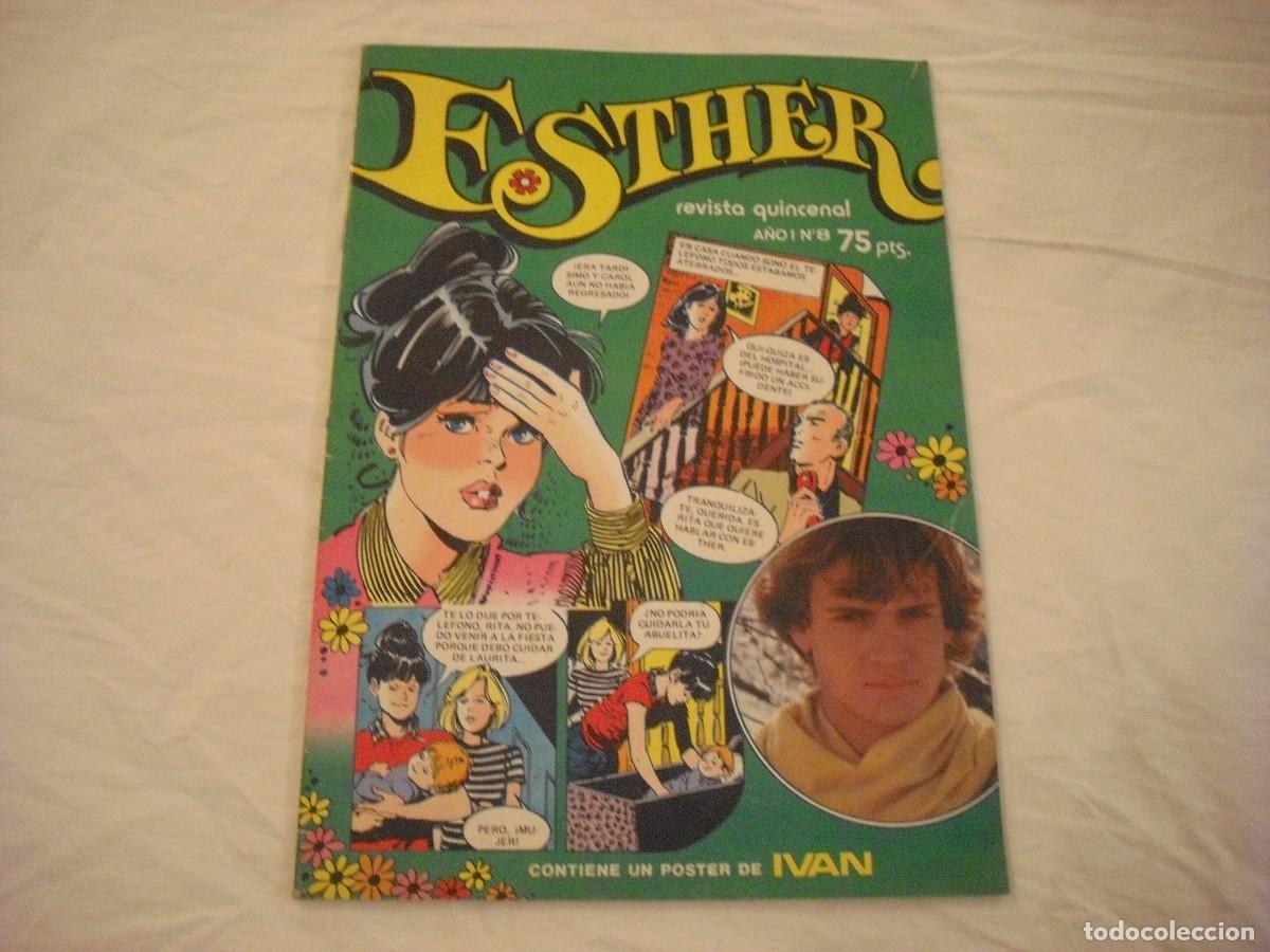 Tebeos: ESTHER N. 8 , CON POSTER DE IVAN. - Foto 1