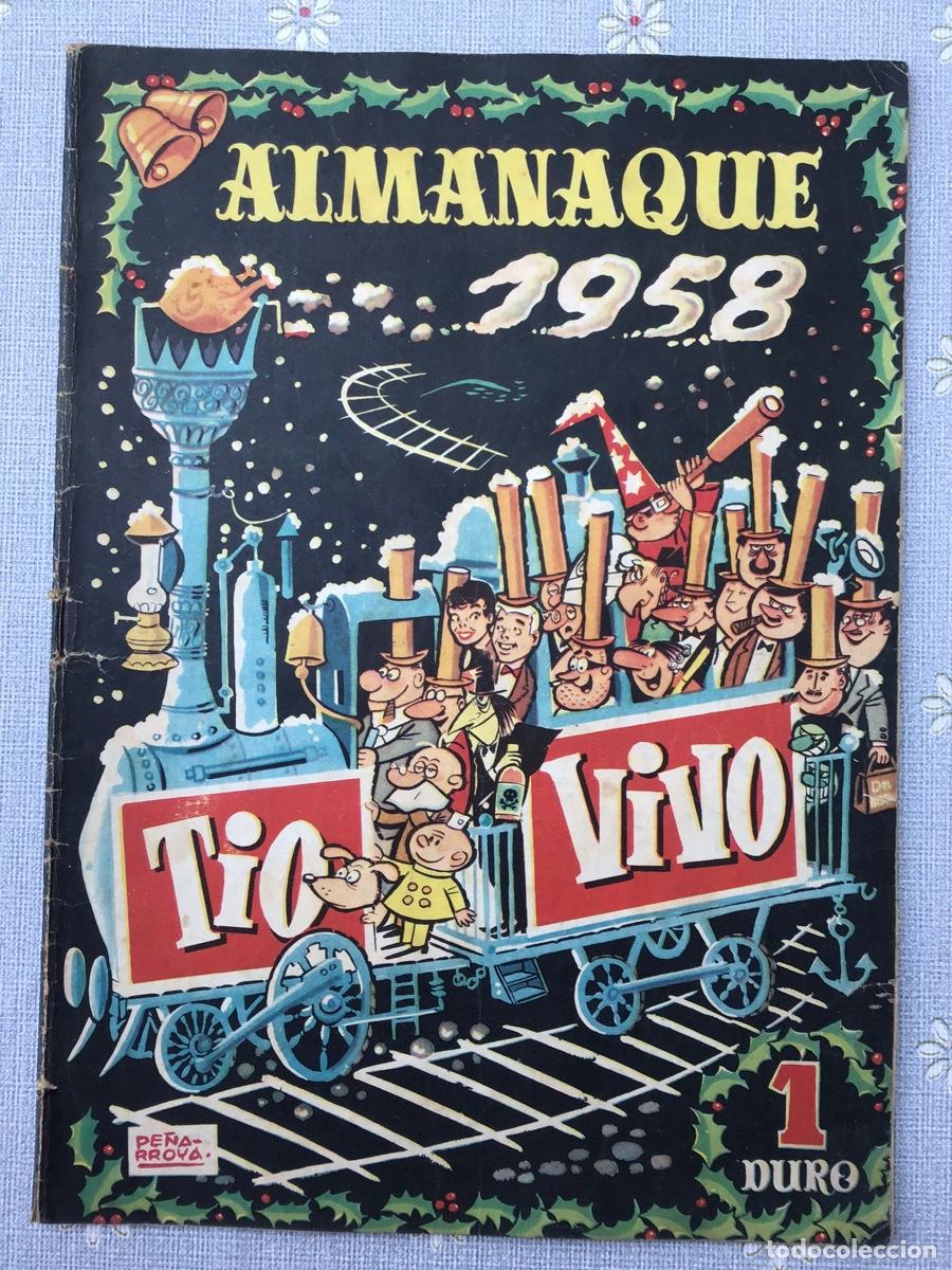 Tebeos: TÍO VIVO - ALMANAQUE PARA 1958 - BRUGUERA