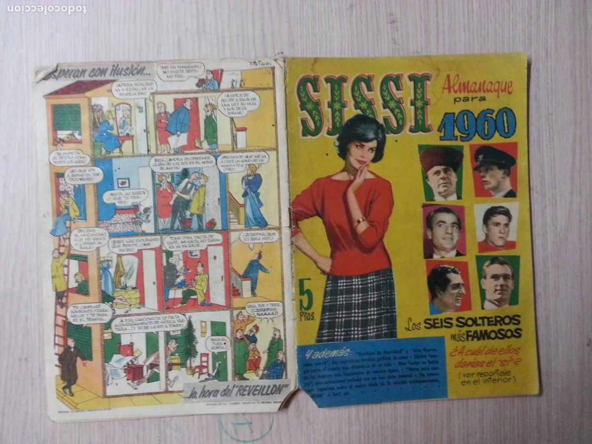 Tebeos: SISSI ALMANAQUE PARA 1960 - Foto 1