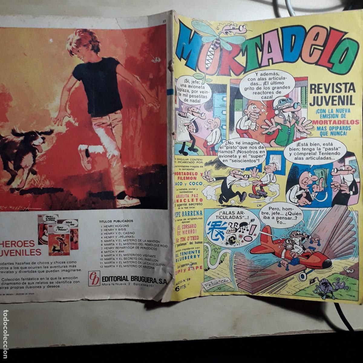 Tebeos: Mortadelo n&uacute;m 59. Ed. Bruguera, 1972 - Foto 2