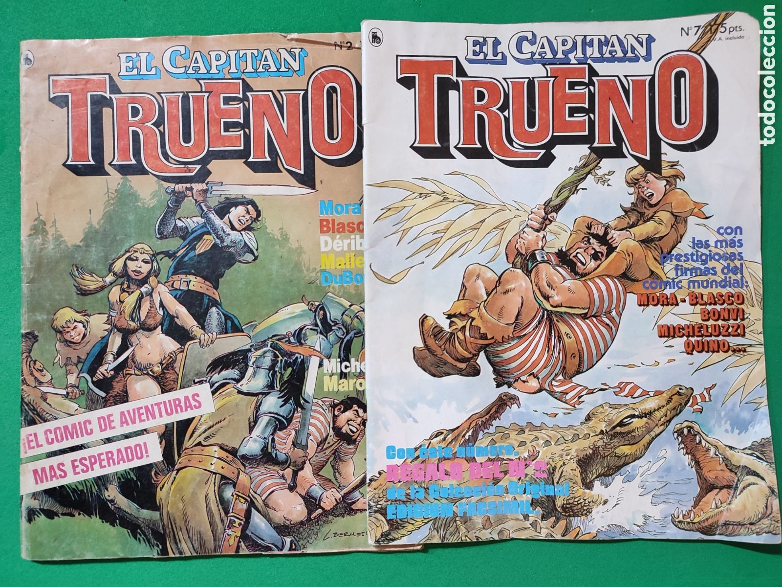 Tebeos: El Capit&aacute;n Trueno N&uacute;m 2 y 7 - Foto 1