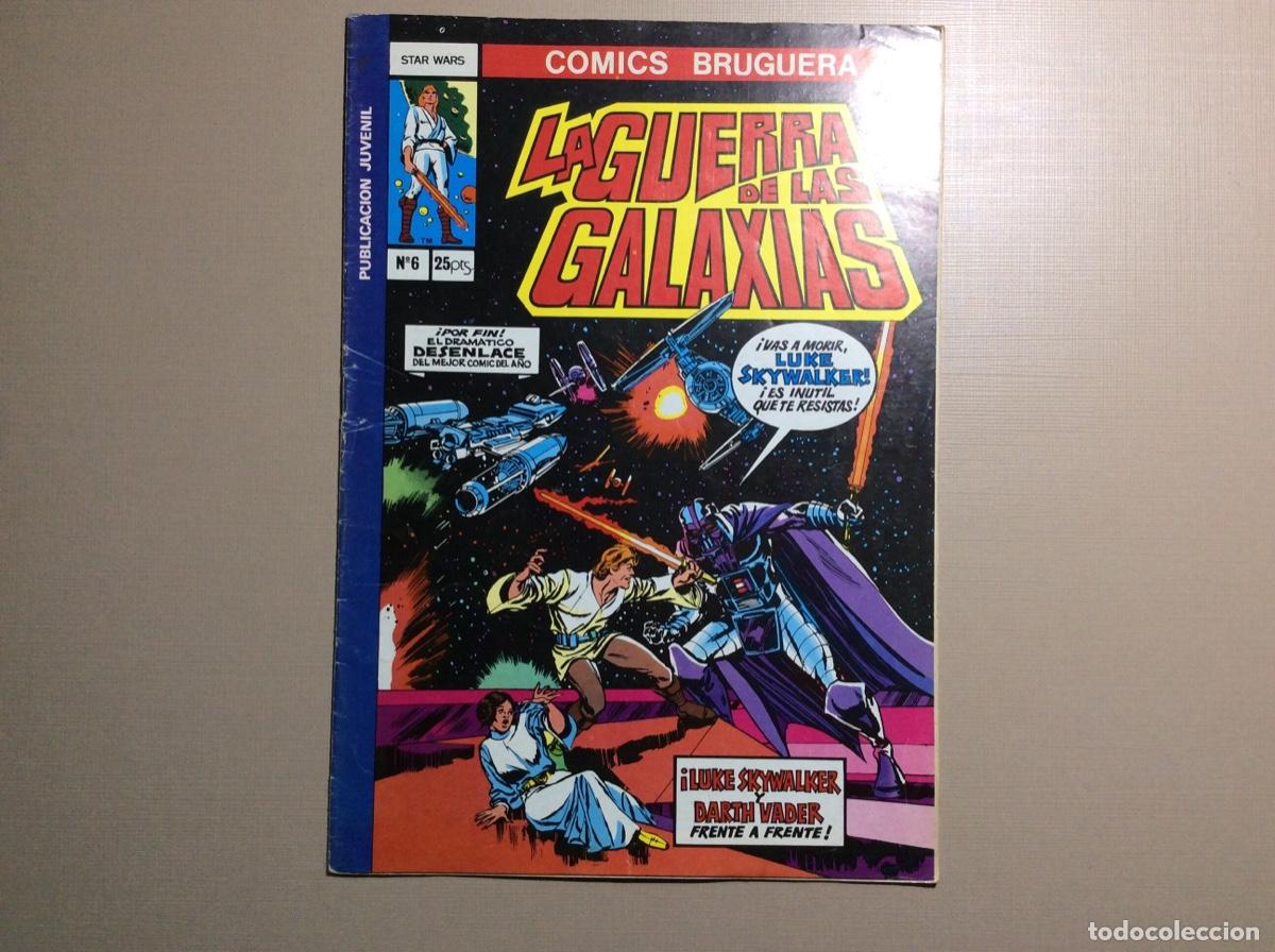 Tebeos: BRUGUERA LA GUERRA DE LAS GALAXIAS N&Uacute;MERO 6