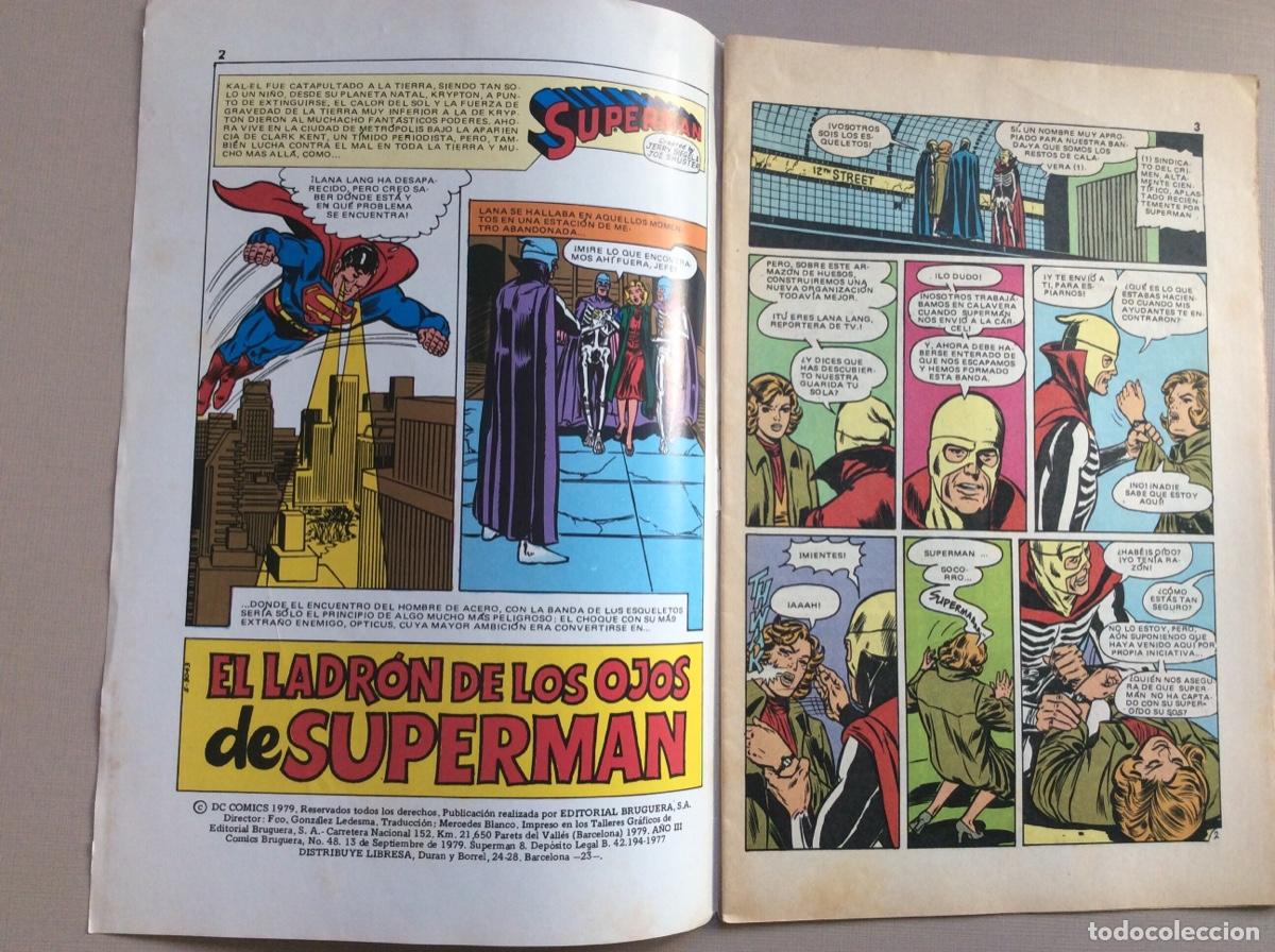 Tebeos: SUPERMAN BRUGUERA N&Uacute;MERO 8 - Foto 2