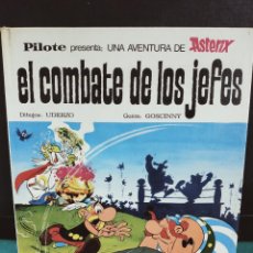 Tebeos: ASTERIX. EL COMBATE DE LOS JEFES. PILOTE, EDITORIAL BRUGUERA 1969
