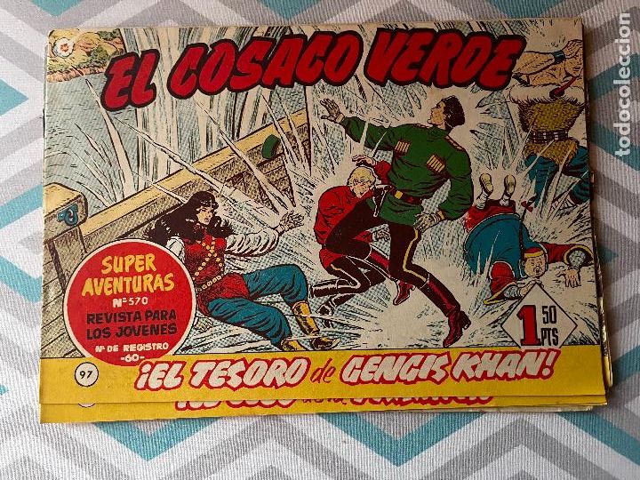 Comics: BRUGUERA ( ORIGINAL ) EL COSACO VERDE NUMERO 97 NORMAL ESTADO