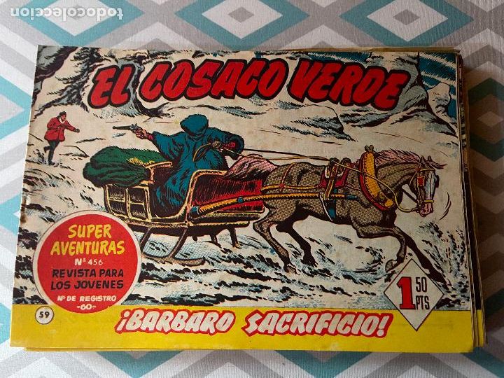 BDs: BRUGUERA ( ORIGINAL ) EL COSACO VERDE NUMERO 59 NORMAL ESTADO