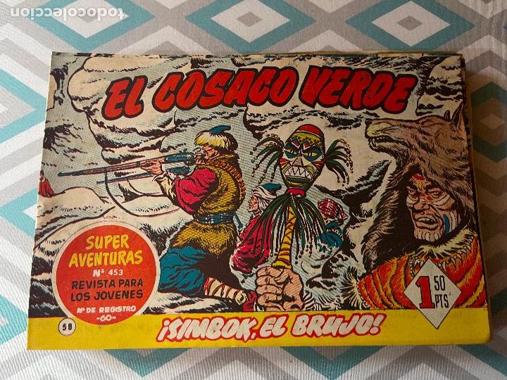 Giornalini: BRUGUERA ( ORIGINAL ) EL COSACO VERDE NUMERO 58 NORMAL ESTADO
