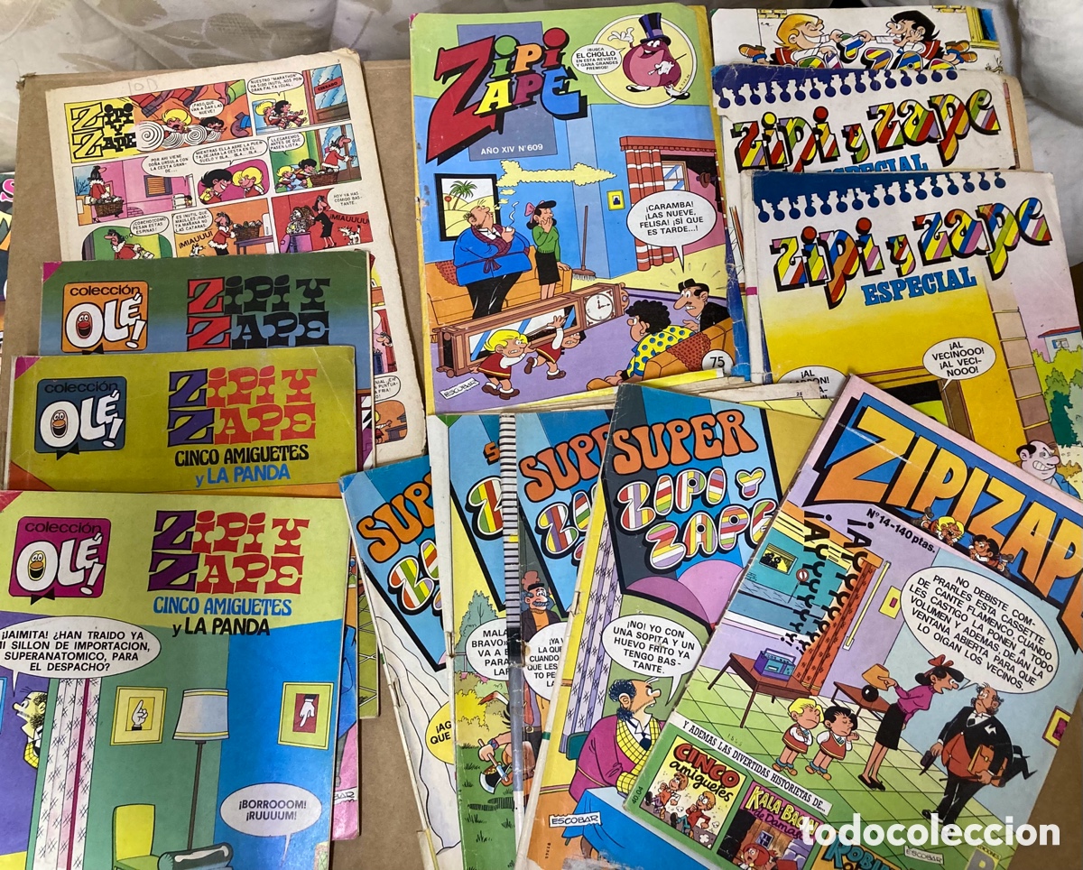 Tebeos: Zipi y Zape (12 c&oacute;mics) - Foto 1