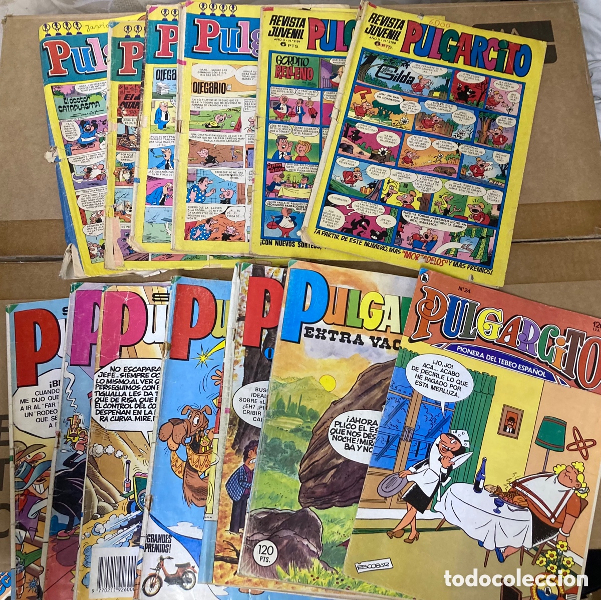 Tebeos: Pulgarcito 13 c&oacute;mics - Foto 1