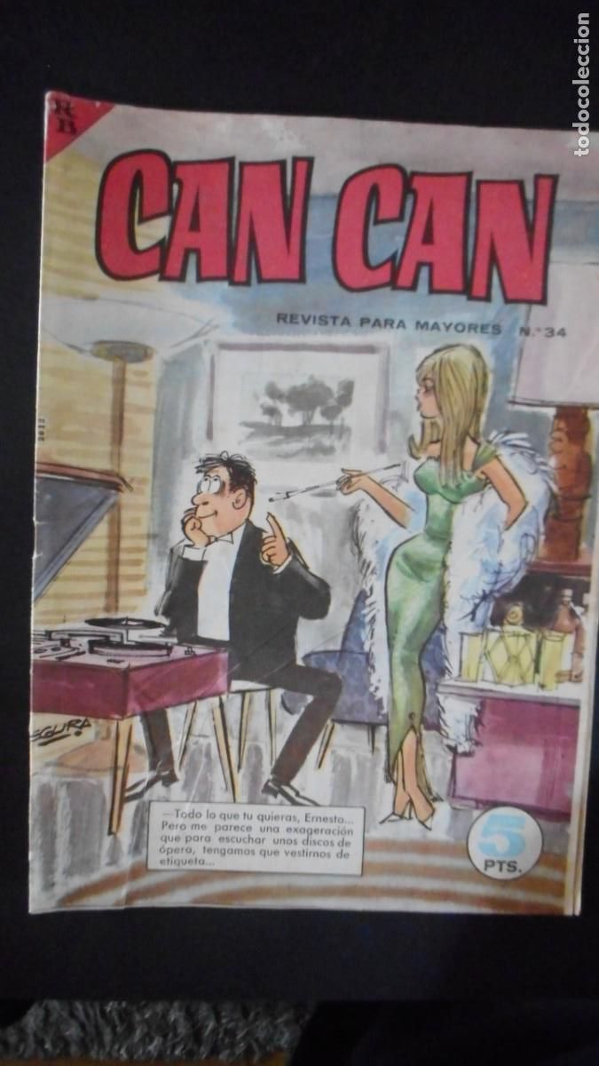 Tebeos: CAN CAN N&ordm; 34 / C-17 - Foto 1