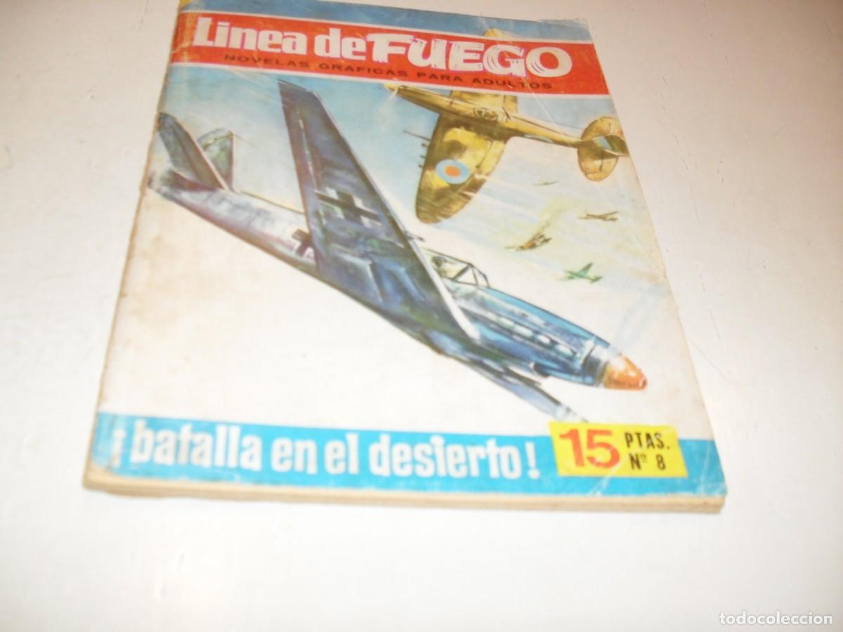 BDs: LINEA DE FUEGO 2&ordf;EPOCA N&ordm;8,(DE 45).BRUGUERA,1976.TEBEO DIFICIL.