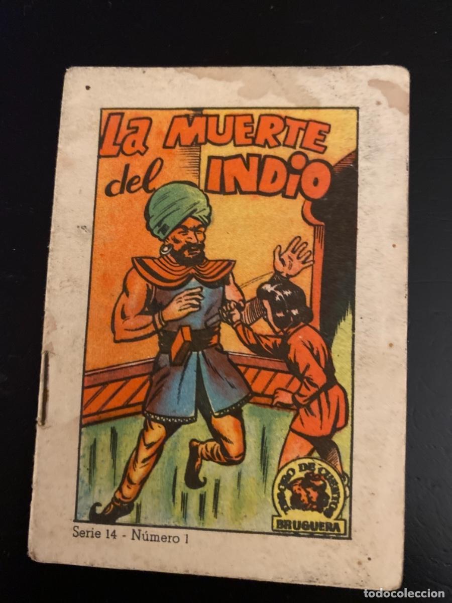 BDs: Cuentos Bruguera tesoros de serie 14 n&uacute;mero 1 La muerte del Indio