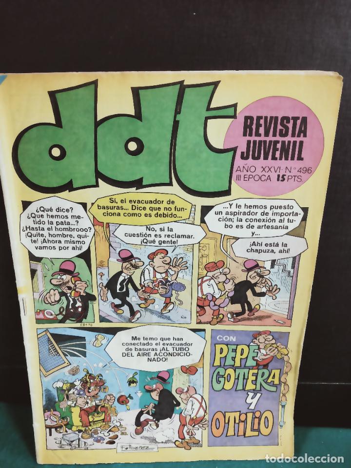 Tebeos: DDT N&ordm; 496. EDITORIAL BRUGUERA - Foto 1