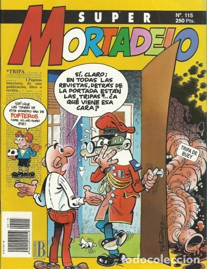Tebeos: SUPER MORTADELO-EDICIONES B -N&ordm; 115 -IB&Aacute;&Ntilde;EZ-JAN-RAMIS-CERA-PACO N&Aacute;JERA-1992-DIF&Iacute;CIL-BUENO-LEA-8196