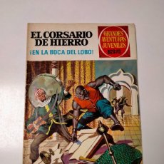 Tebeos: EL CORSARIO DE HIERRO NÚMERO 7 GRANDES AVENTURAS JUVENILES EDITORIAL BRUGUERA 1 EDICIÓN AÑO 1971. Lote 383341344