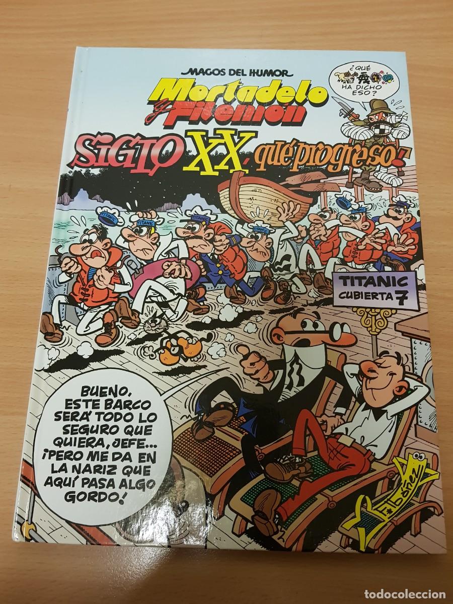 Tebeos: Mortadelo y Filem&oacute;n. Siglo XX qu&eacute; progreso. - Foto 1