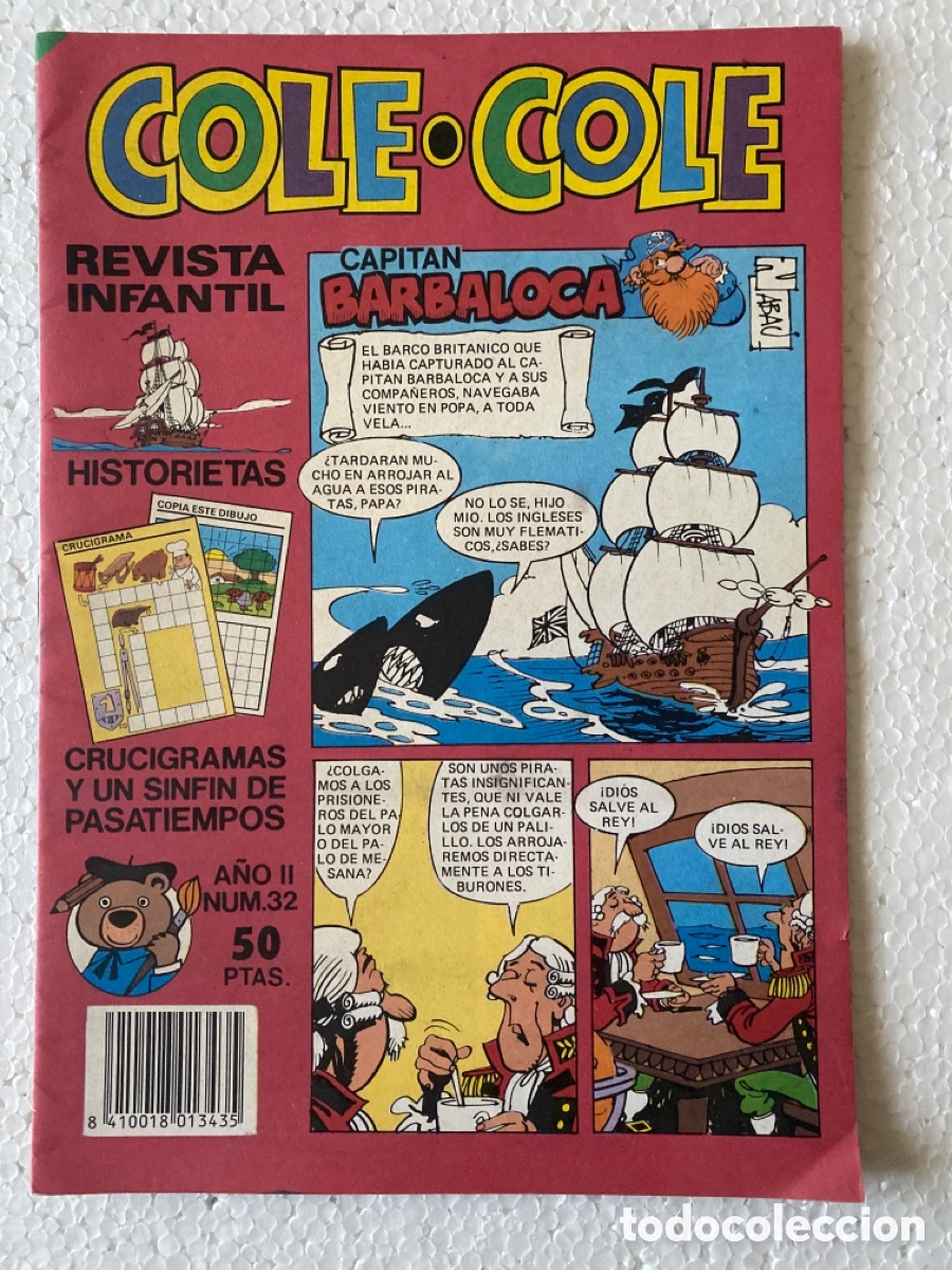 BDs: COLE-COLE A&Ntilde;O II n&ordm;32 BRUGUERA