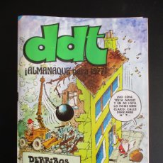 Tebeos: DDT (1967, BRUGUERA) EXTRA 24 · XI-1976 · ¡ALMANAQUE PARA 1977