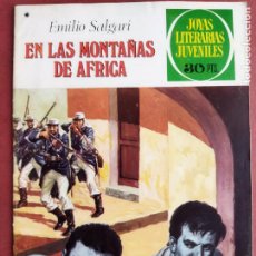 Tebeos: JOYAS LITERARIAS JUVENILES Nº 181 - EMILIO SALGARI - EN LAS MONTAÑAS DE ÁFRICA - 1ª EDICIÓN 1977