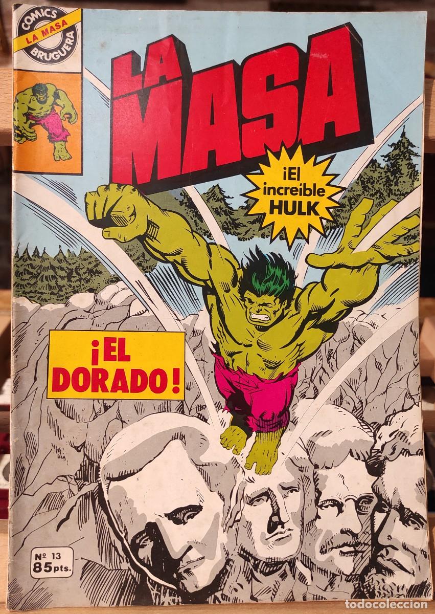 Tebeos: C&oacute;mic - La Masa. Incre&iacute;ble Hulk - N&uacute;mero 13. Bruguera - Foto 1