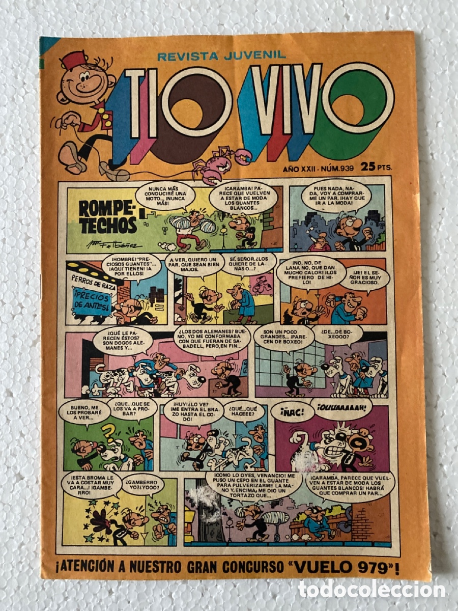 BDs: T&Iacute;O VIVO BRUGUERA #939 BUEN ESTADO