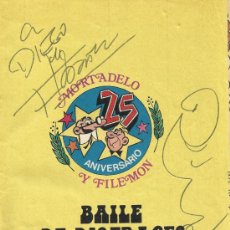 Tebeos: MORTADELO Y FILEMÓN. FIRMA, DIBUJO FRANCISCO IBAÑEZ. BAILE DE DISFRACES. 1983. 1ª EDICIÓN.. Lote 386314904
