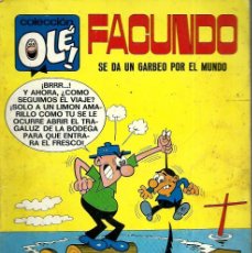 Tebeos: OLE Nº 16 - FACUNDO, DE GOSSE - BRUGUERA 1971 1ª EDICION - NUMERO EN EL LOMO 40 PTS, VER DESCRIPCION
