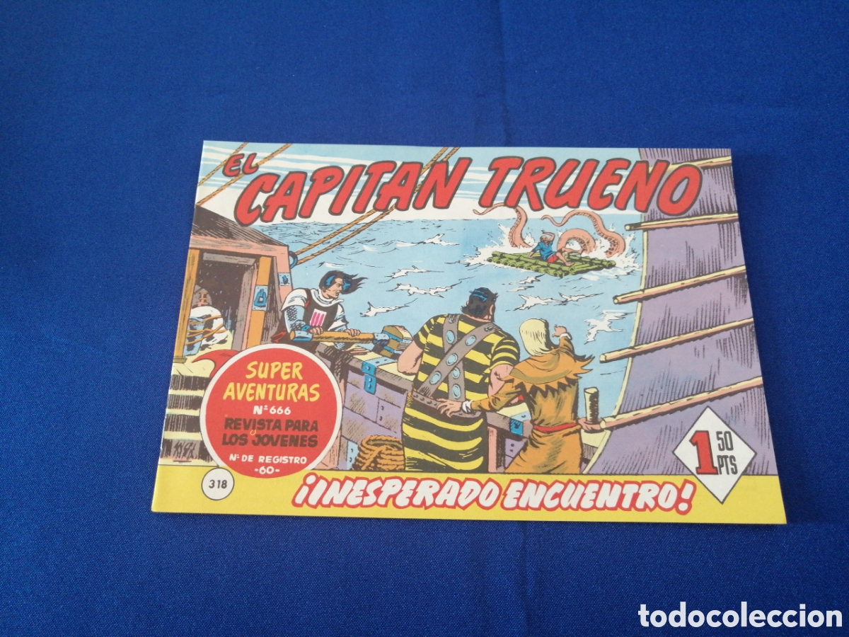 Tebeos: EL CAPIT&Aacute;N TRUENO 318 - Foto 1