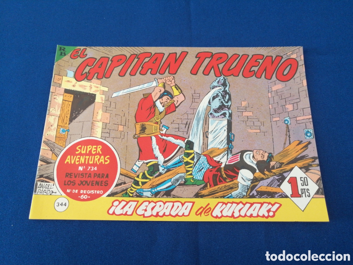 Tebeos: EL CAPIT&Aacute;N TRUENO 344 - Foto 1