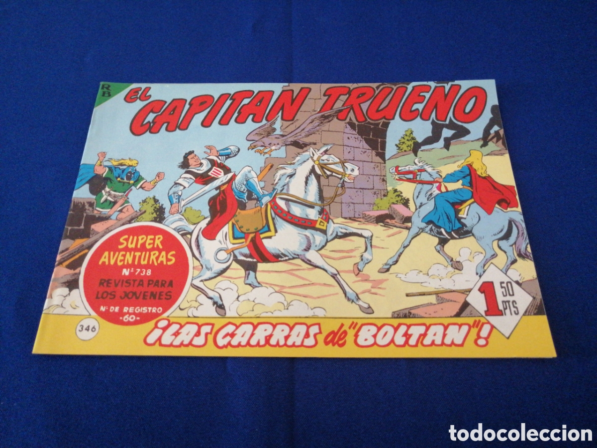 Tebeos: EL CAPIT&Aacute;N TRUENO 346 - Foto 1