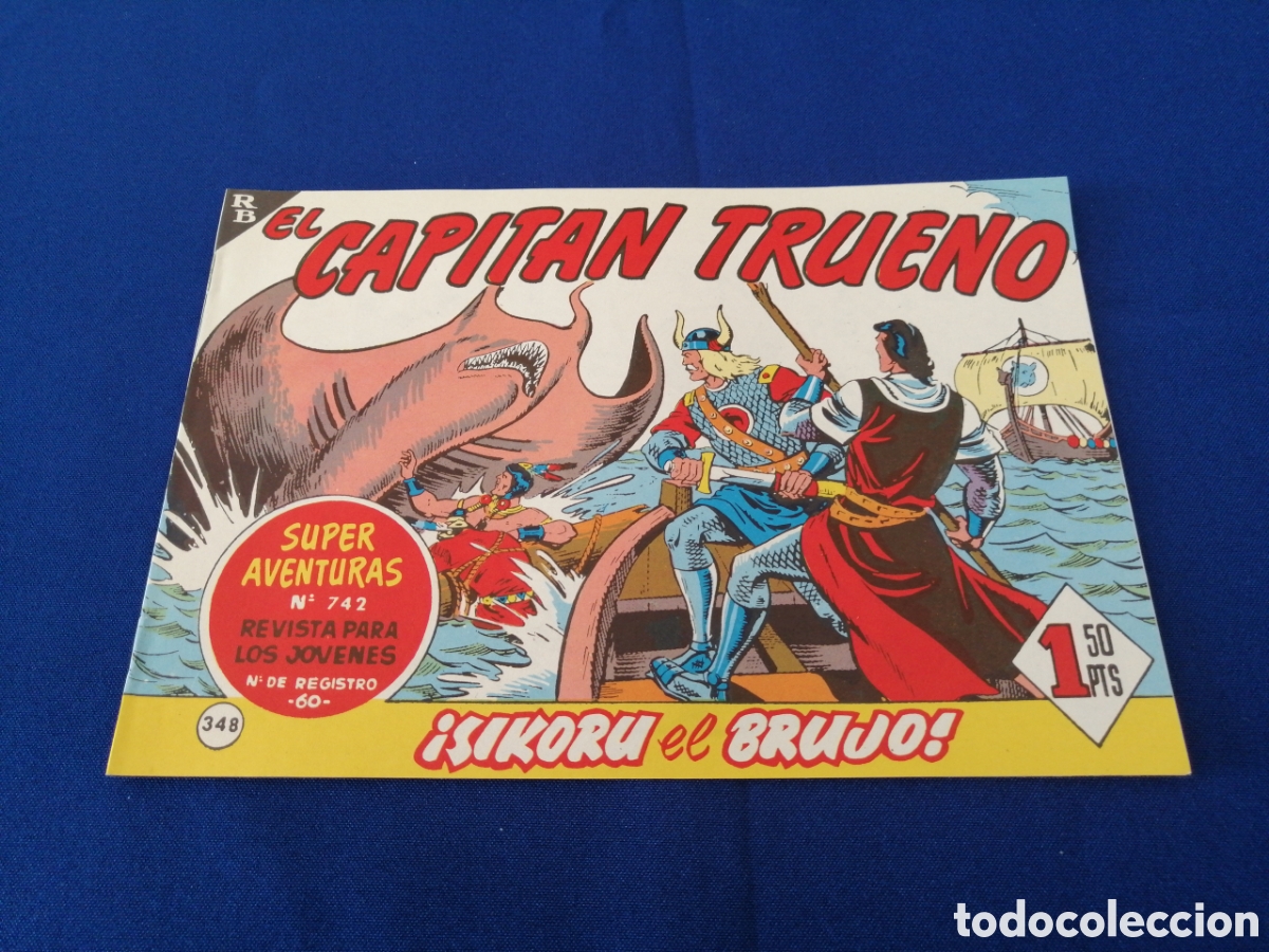 Tebeos: EL CAPIT&Aacute;N TRUENO 348 - Foto 1
