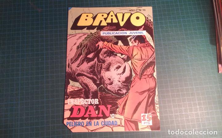 Tebeos: Bravo. El inspector Dan. N&deg;35. Bruguera. (Ref-020) - Foto 1