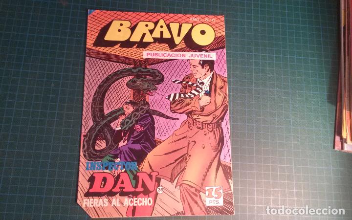 Tebeos: Bravo. El inspector Dan. N&deg;36. Bruguera. (Ref-020) - Foto 1
