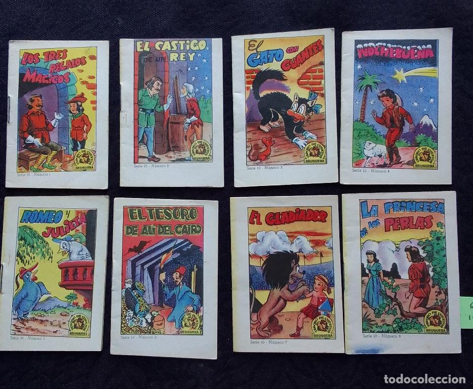 Tebeos: 8 libritos vintage Bruguera - Foto 1
