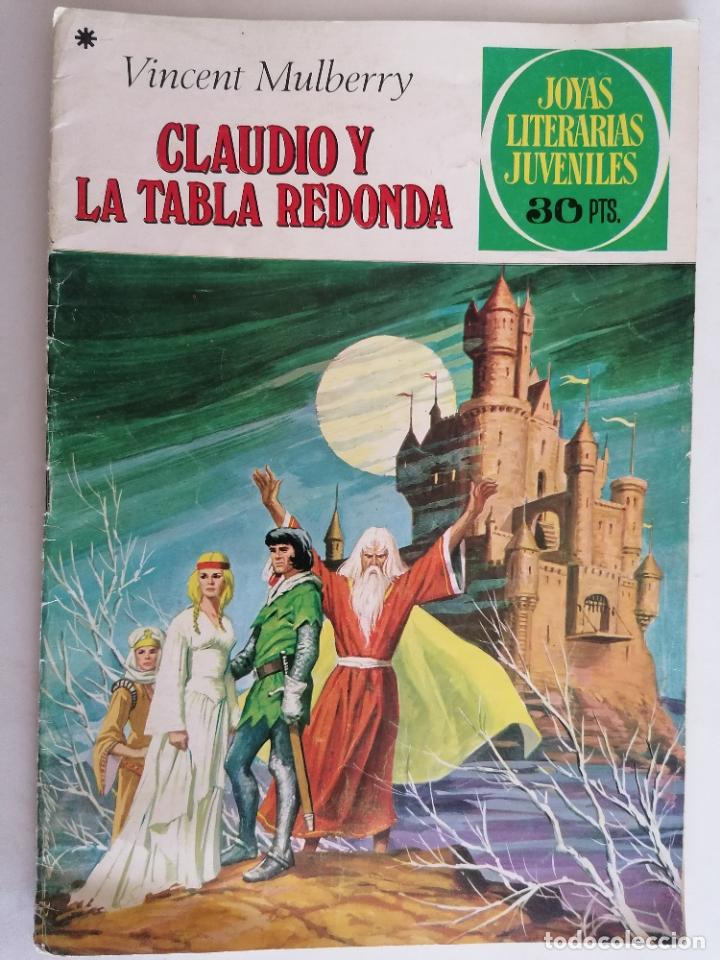 Tebeos: JOYAS LITERARIAS JUVENILES, N&ordm; 54, CLAUDIO Y LA TABLA REDONDA - Foto 1