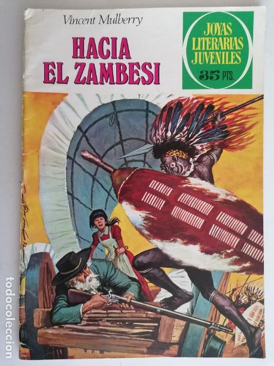 Giornalini: JOYAS LITERARIAS JUVENILES, N&ordm; 49, HACIA EL ZAMBESI