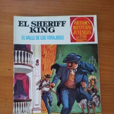 Tebeos: GRANDES AVENTURAS JUVENILES Nº 39 - EL SHERIFF KING - EL VALLE DE LOS FORAJIDOS - BRUGUERA (IQ)