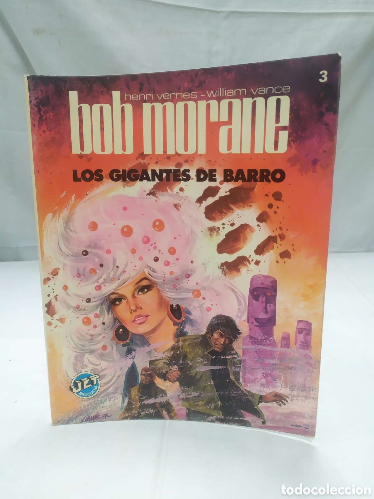 Tebeos: Bob Morane. Los gigantes de barro, n&uacute;mero 3. - Foto 1