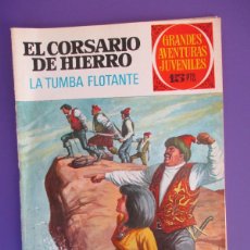 Tebeos: GRANDES AVENTURAS JUVENILES (1971, BRUGUERA) 49 · 25-VI-1973 · EL CORSARIO DE HIERRO. Lote 389256489