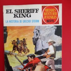 Tebeos: GRANDES AVENTURAS JUVENILES (1971, BRUGUERA) 20 · 15-V-1972 · EL SHERIFF KING