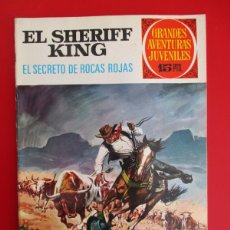 Tebeos: GRANDES AVENTURAS JUVENILES (1971, BRUGUERA) 21 · 29-V-1972 · EL SHERIFF KING