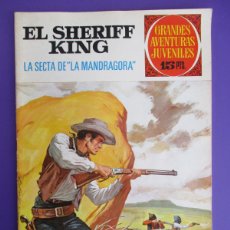 Tebeos: GRANDES AVENTURAS JUVENILES (1971, BRUGUERA) 30 · 2-X-1972 · EL SHERIFF KING