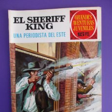 Tebeos: GRANDES AVENTURAS JUVENILES (1971, BRUGUERA) 31 · 16-X-1972 · EL SHERIFF KING