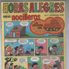 Tebeos: HORAS ALEGRES CON LOS NOCILLEROS. Nº5. PRIMAVERA 1978. CLUB NOCILLA. EDITORIAL BRUGUERA.. Lote 390210964