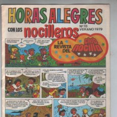 Tebeos: HORAS ALEGRES CON LOS NOCILLEROS. Nº10. VERANO 1979. CLUB NOCILLA. EDITORIAL BRUGUERA.. Lote 390210999