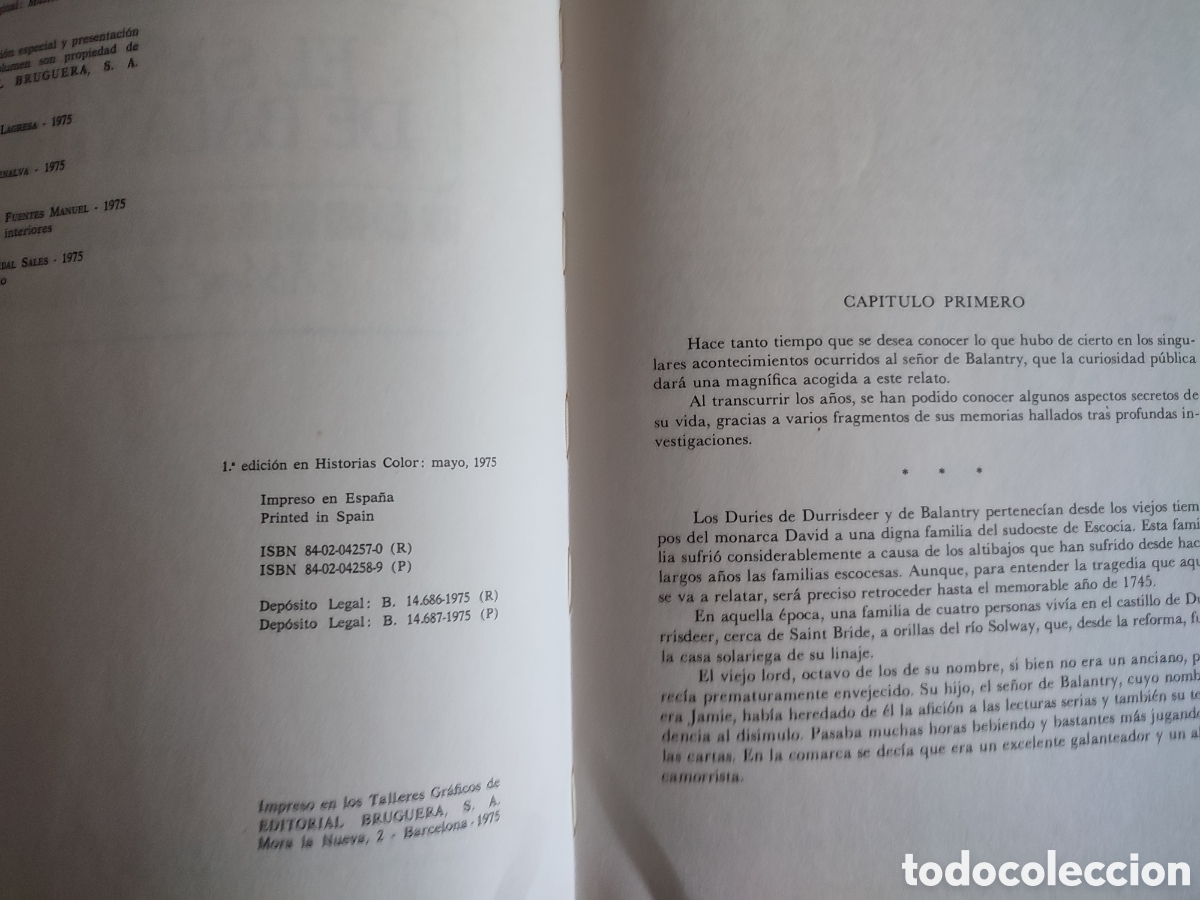 Tebeos: El se&ntilde;or de balantry .Robert L Stevenson 1973 - Foto 4