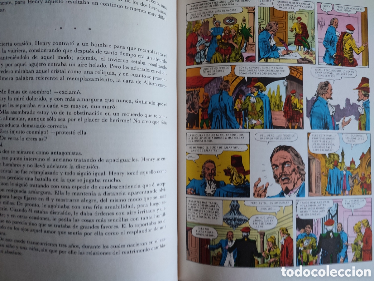 Tebeos: El se&ntilde;or de balantry .Robert L Stevenson 1973 - Foto 5