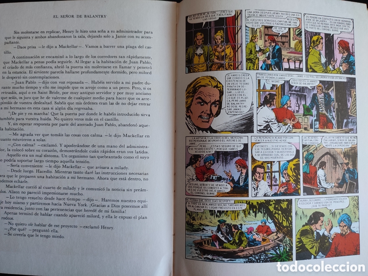 Tebeos: El se&ntilde;or de balantry .Robert L Stevenson 1973 - Foto 6
