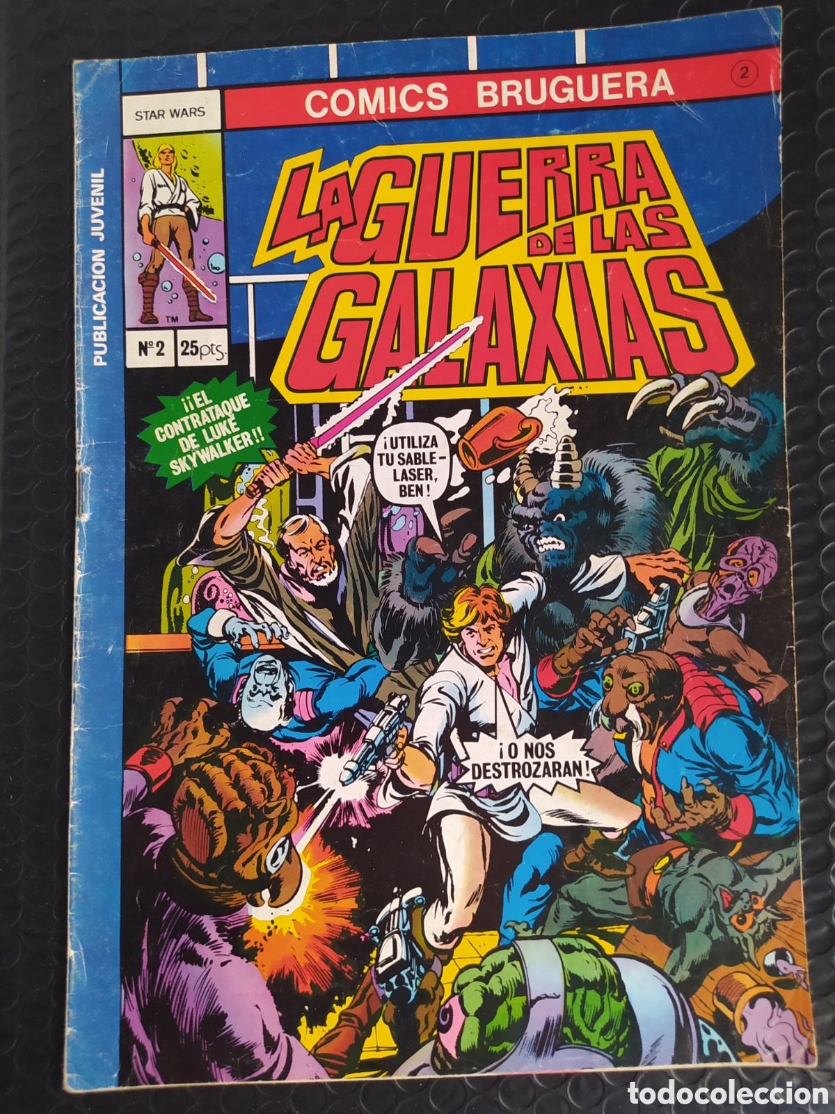 Livros de Banda Desenhada: BRUGUERA-STAR WARS SPANISH COMIC-GUERRA GALAXIAS 2-NORMAL ESTADO-BOLSA