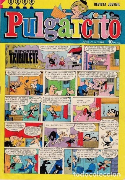 Tebeos: PULGARCITO SEMANAL-BRUGUERA- N&ordm; 2282 -DOROTEO DE JAN-BIELSA-1975-CORRECTO-MUY DIF&Iacute;CIL-LEA-VEA-1518